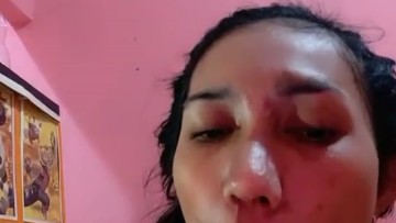 Feby Telanjang Dada Bermesraan dgn Ayang