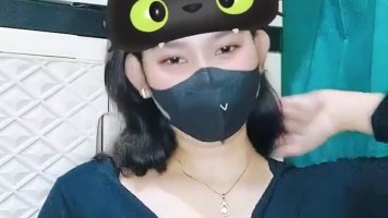 Alyaa Jilbab Cakep Mode Binal Live