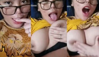 Ome TV Cewek Kacamata Tobrut Halu Seks Full Desah