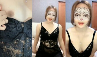 Pentil Coklat Piupiu Cantik Pake Lingerie Dream