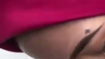 HIJAB Merah Marun Penggila Kontol