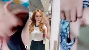 VCS Cewek Pirang Cakep Berani Colmek Buka Semua Livu